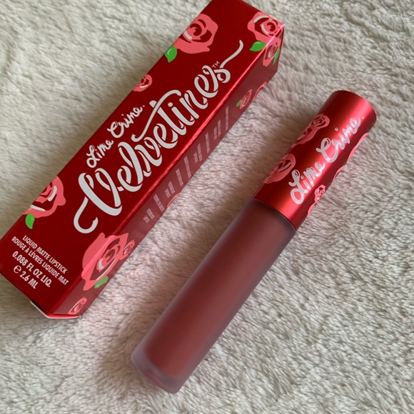 Lime Crime Velvetine Matte Liquid Lipstick in Riot BNIB - Picture 8 of 13